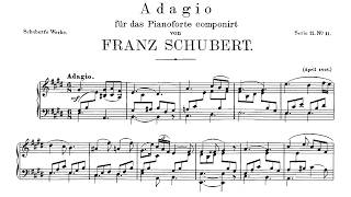 Schubert: Adagio in E flat major, D. 612 - Jorg Demus, 1978 - MHS