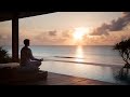 Serene Meditation Scene 🌅 | Sunrise Beach House Vibes for Relaxation