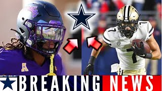 URGENT! JUST HAPPENED! COWBOYS SIGN NEW WIDE RECEIVER AND TIGHT END! DALLAS COWBOYS NEWS TODAY!