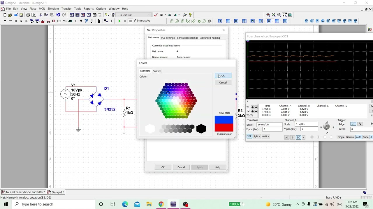 FWR and Zener (power supply)