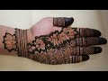 Front hand mehndi design | easy mehndi design #mehndi #henna #hennadesign #mehndidesign #hennaart 