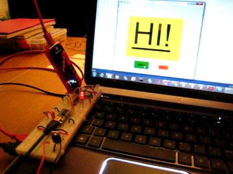 Light Switch VB NET to PICmicro