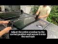 How to Install Roof Rack Crossbars for BYD ATTO 3/SEAL U/Sealion 6 | Step-by-Step Guide