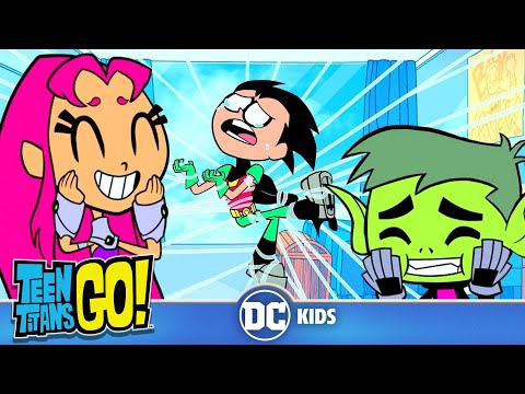 Teen Titans Go! En Latino | ¡Una batalla de bromas! | DC Kids