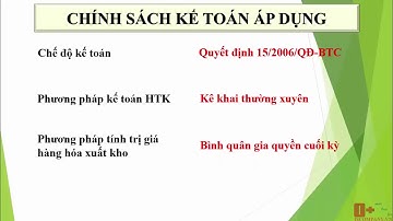 BÀI 1 THỰC HÀNH KẾ TOÁN EXCEL DOANH NGHIỆP THƯƠNG MẠI