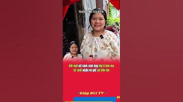 Bất ngờ nữ sinh xinh đẹp lớp 9 làm mẹ từ chối nhận và giữ số tiền lớn #giupdoitv