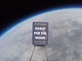 Launching a book into space!