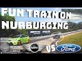 FUN TRAIN ON NURBUGRING FOCUS RS MINI R59 JCW