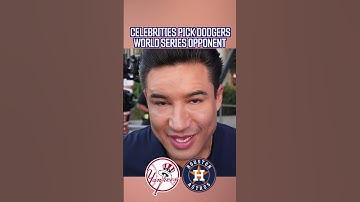 Thumbnail of Celebrities Pick Dodgers World Series Opponent, Rob Lowe Trolls Astros at Kershaw's Ping Pong Event