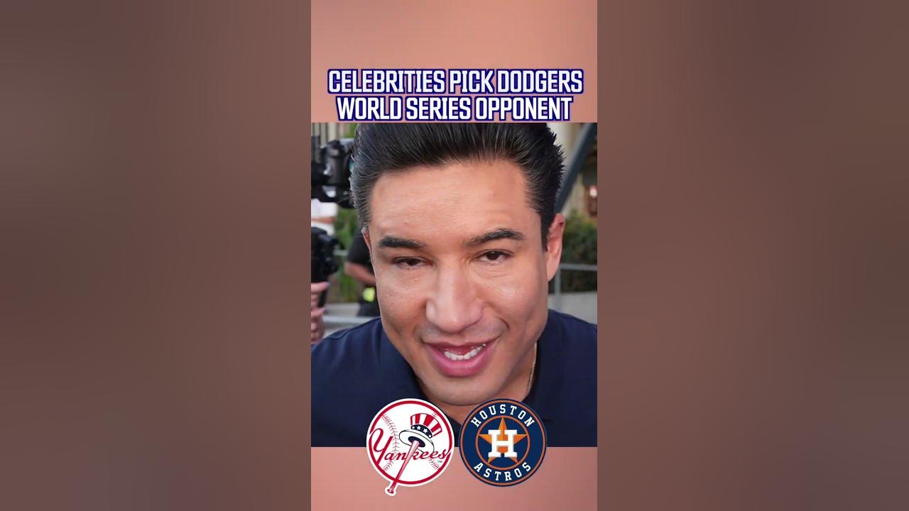 Celebrities Pick Dodgers World Series Opponent, Rob Lowe Trolls Astros at Kershaw's Ping Pong Event Celebrities Pick Dodgers World Series Opponent, Rob Lowe Trolls Astros at Kershaw's Ping Pong Event