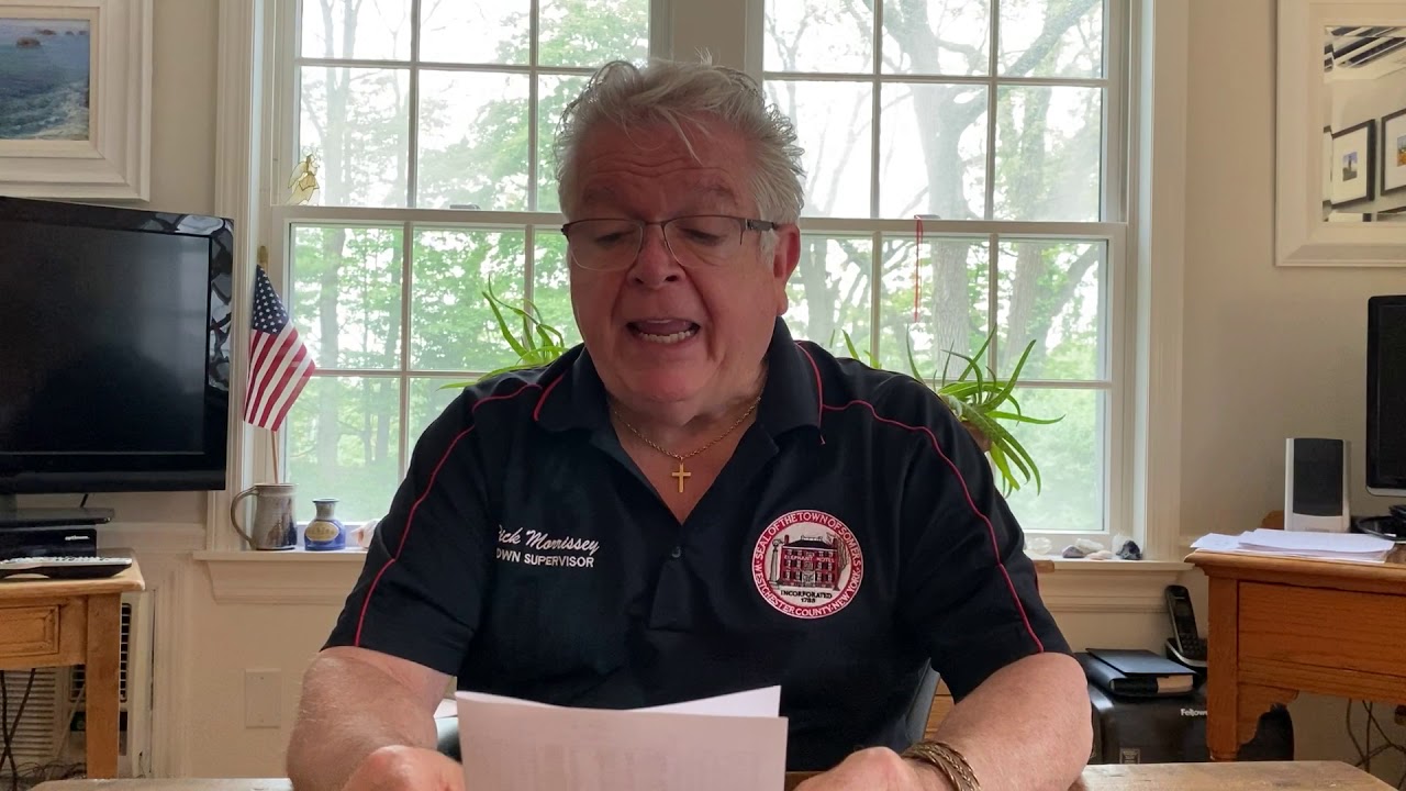 Town of Somers, N.Y. Supervisor Morrissey provides updates on COVID19