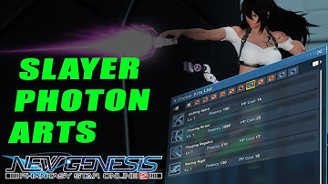 PSO2:NGS Slayer Photon Arts