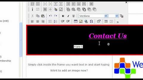 Edit Main Content Area - Websiteforge Ecommerce Website