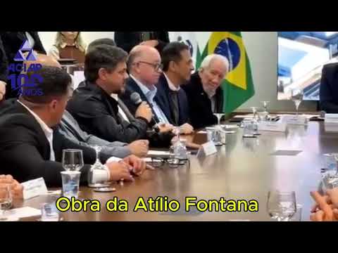 Participação da ACIAP na obra da Atílio Fontana