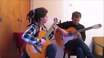 Елено, ќерко Елено - инструментална / Eleno, kerko Eleno - fingerstyle guitar