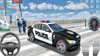 New Real Police Car Driving 2025! City Road Block Assistant Police Chasing Car Game Android Gameplay screenshot 5