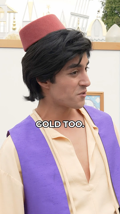 Aladdin's Secret Revealed! Abu's GOLD Fixation EXPOSED! 🏰  #disneyland #aladdin #abu