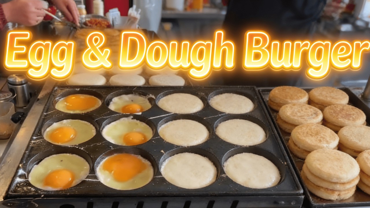 Make delicious meat and egg burgers, golden Chinese-style burgers that earn good money!