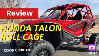 HONDA TALON ROLL CAGE by Mike Outdoors 8,415 views 4 years ago 6 minutes, 47 seconds