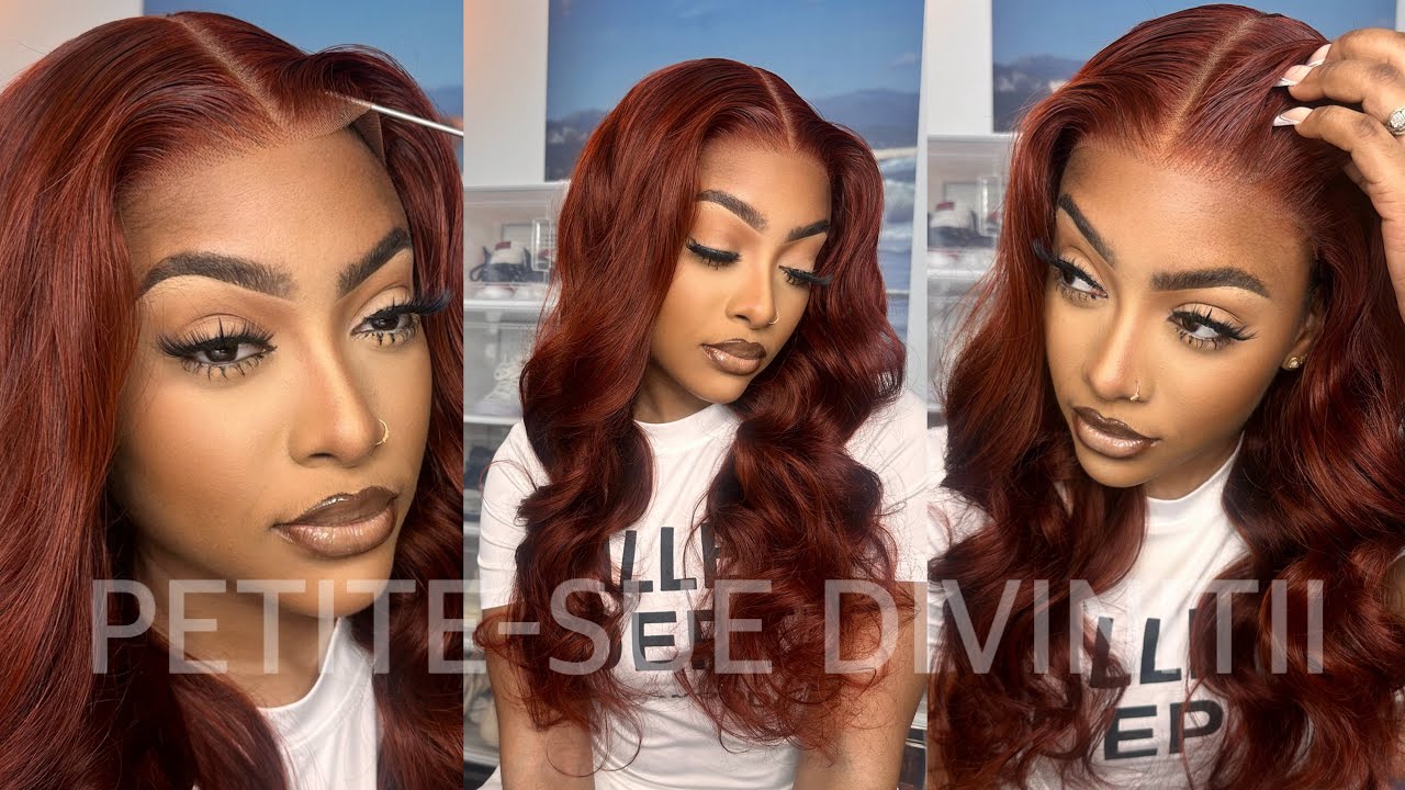 QUICK & EASY 7X5 HD CLOSURE GLUELESS WIG INSTALL ft. Julia Hair | PETITE-SUE DIVINITII