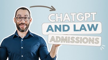 How Will ChatGPT Affect Law School Admissions?