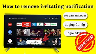 How to fix pgm added message | Loging Config | Into Channel Service ⚡ screenshot 5
