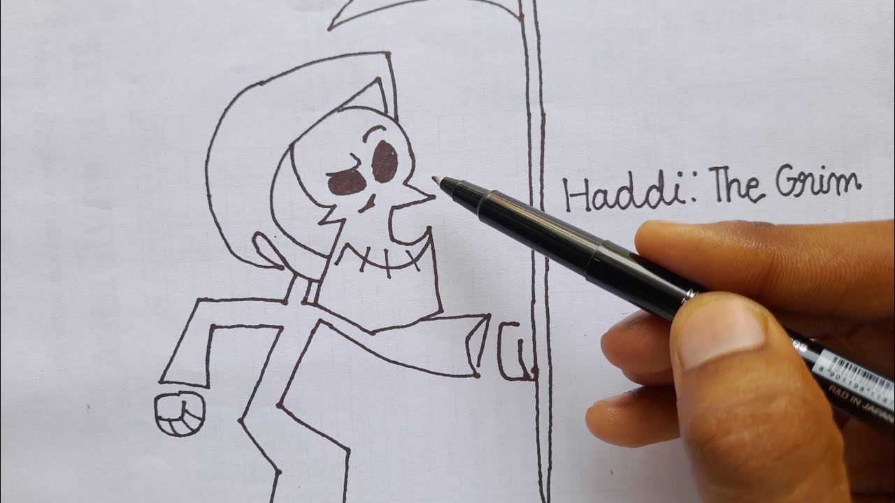 Haddi mera buddy drawing