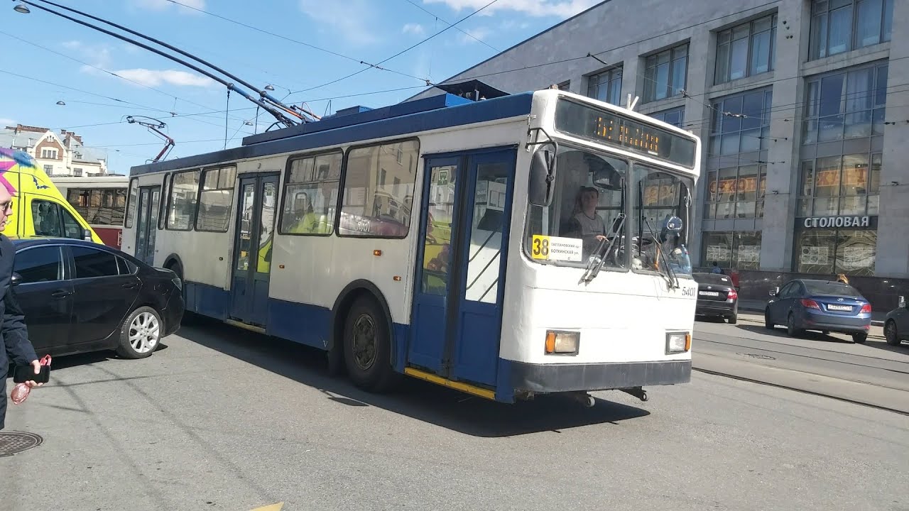 троллейбус 38 москва.