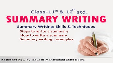 Master Summary Writing in 5 Minutes! | Format, Tips & Real Examples
