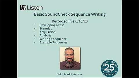 Basic Sequence Writing Training Part 1
