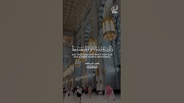 إنّ الذين هم من خشية ربهم مشفقون - أنس المالك #تلاوه #المصحف #القرآن_الكريم #القرآن #آيات #تلاوات