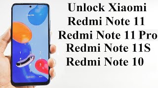 Forgot Password - How to Unlock Xiaomi Redmi Note 11, Redmi Note 11 Pro, Redmi 10, Redmi Note 10 etc