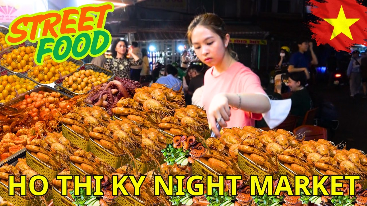 Amazing Vietnamese Street Food 2026 Compilation || VERY NICE || Ho Thi Ky Night Market - Sai Gon