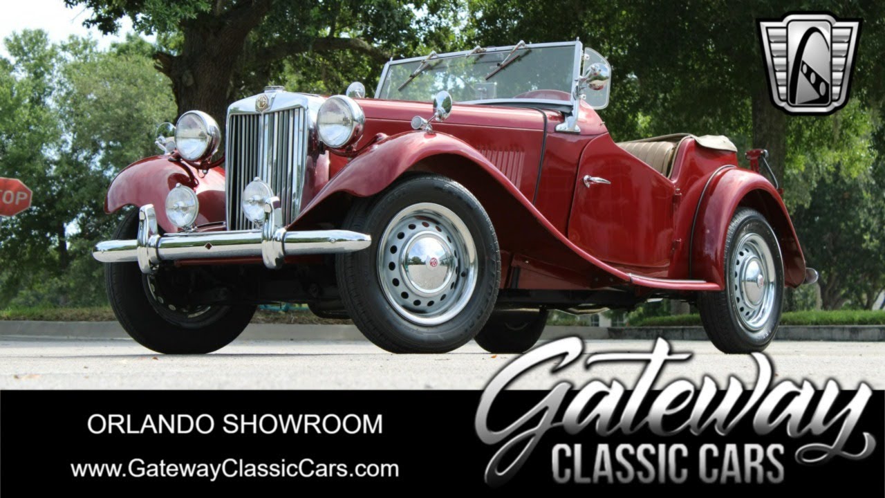 1952 MG TD For Sale at Gateway Classic Cars of Orlando Stock
