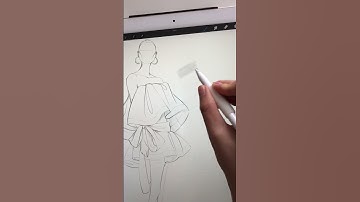 4 Tips for Sketching #fashiondesigner #procreate #procreateart #procreatebrushes #procreateart
