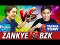 Beyblade battle zankye vs bzk  hasbro switchstrike vs takara tomy beyblade burst god