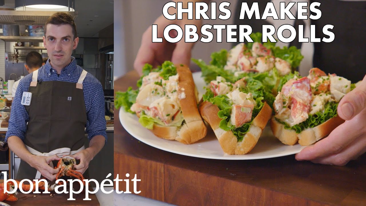 Chris Makes Lobster Rolls From Scratch   From the Test Kitchen   Bon Apptit