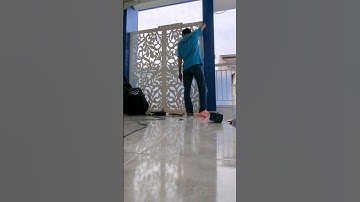 The laser partition block by Metalfora #cnc #lasercutting #fiberlaser #facade #ornaments