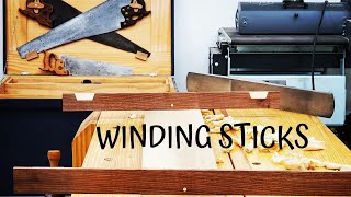 Winding Sticks Build (Hand Tool Woodworking) by Twisted Workshop 9,266 views 4 years ago 10 minutes, 20 seconds