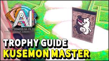AI Somnium Files NirvanA Initiative KUSEMON MASTER Trophy Guide (Danganronpa Easter Egg)