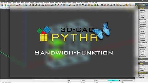 PYTHA 3D-CAD | Sandwich Funktion