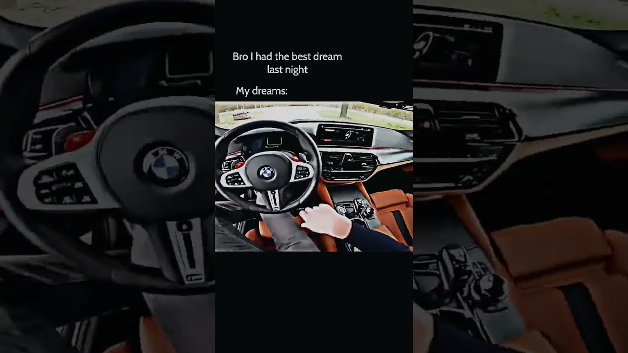 This was my dream yesterday 🤩#bmw #car #ytshorts #edit
