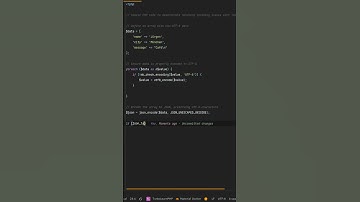How to handle encoding issues with json_encode() in php? unlock the #secrets of json_encode() in
