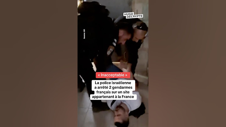 Un incident diplomatique entre la France et Israël