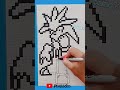 SILVER SONIC PIXEL ART CÁMARA RÁPIDA - PIXELADOS
