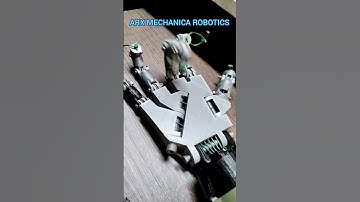 3D Printed Robot Hand Test 3 Fingers Robotics Inmoov