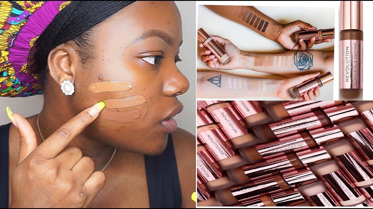 9 Foundation Review Ft New Revolution Conceal Define Foundation Wear Test Youtube