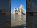 Tower Bridge Opening time 🇬🇧 | #unitedkingdom #londra #shorts
