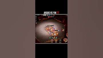 Argus vs yin #shorts #mobilelegends #argus #yin #mlbb