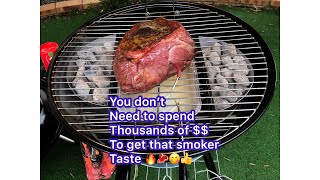 Can you smoke a roast on a 65 Bunnings bbq
